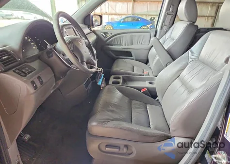 2010 Honda Odyssey Exl z USA, uszkodzony, nr VIN 5FNRL3H78AB036443